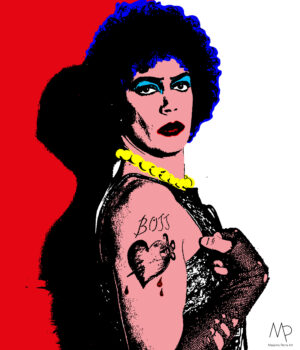 Frank N Furter - 30x35 cm