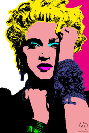 MDNA finally enough love - 30x35 cm